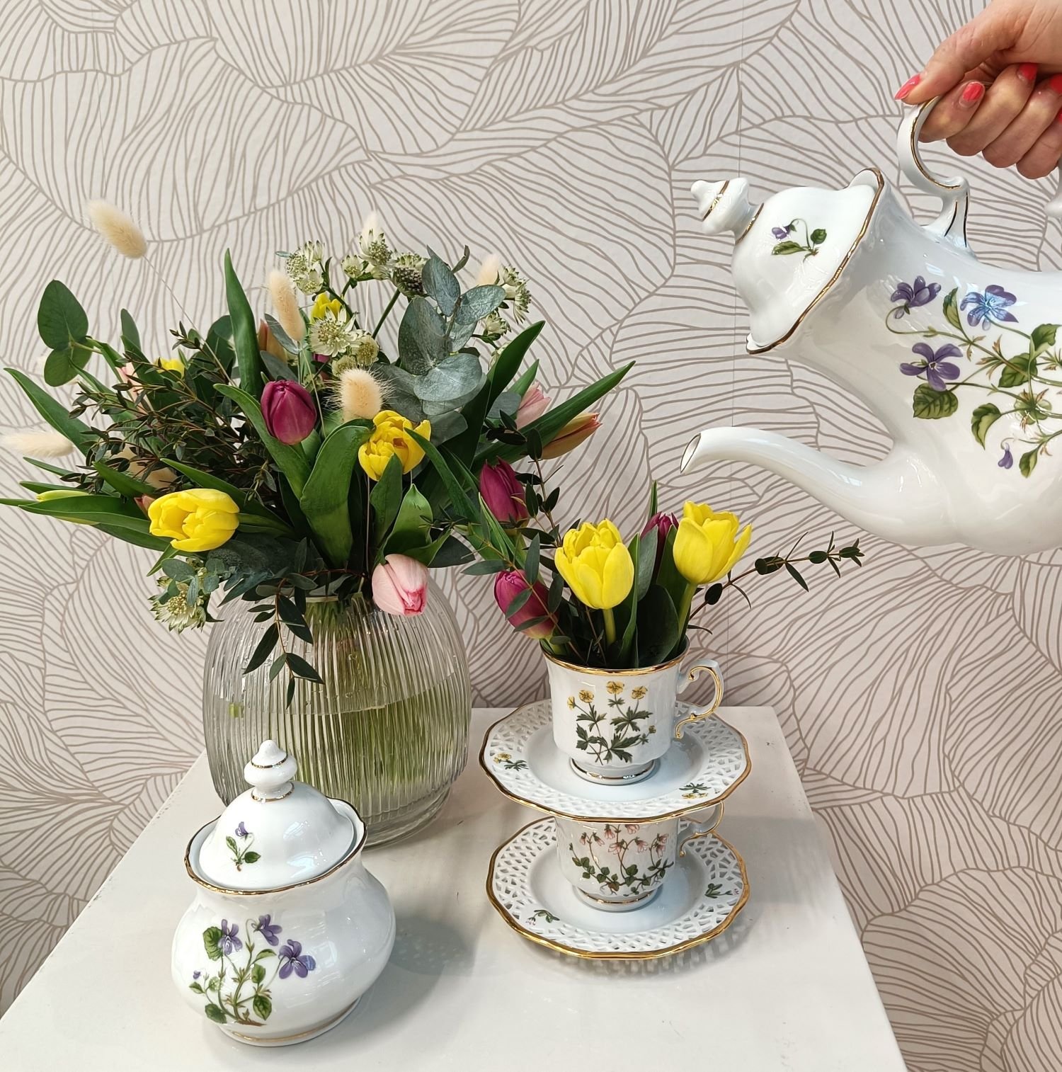 Teetä ja tulppaaneja -workshop tiistaina 5.3.2024